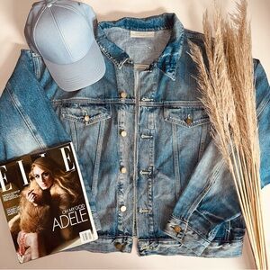 FEAR OF GOD Essentials Denim Trucker Jacket